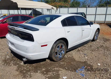 2012 Dodge Charger Police из США, поврежденный, VIN 2C3CDXAG0CH128488